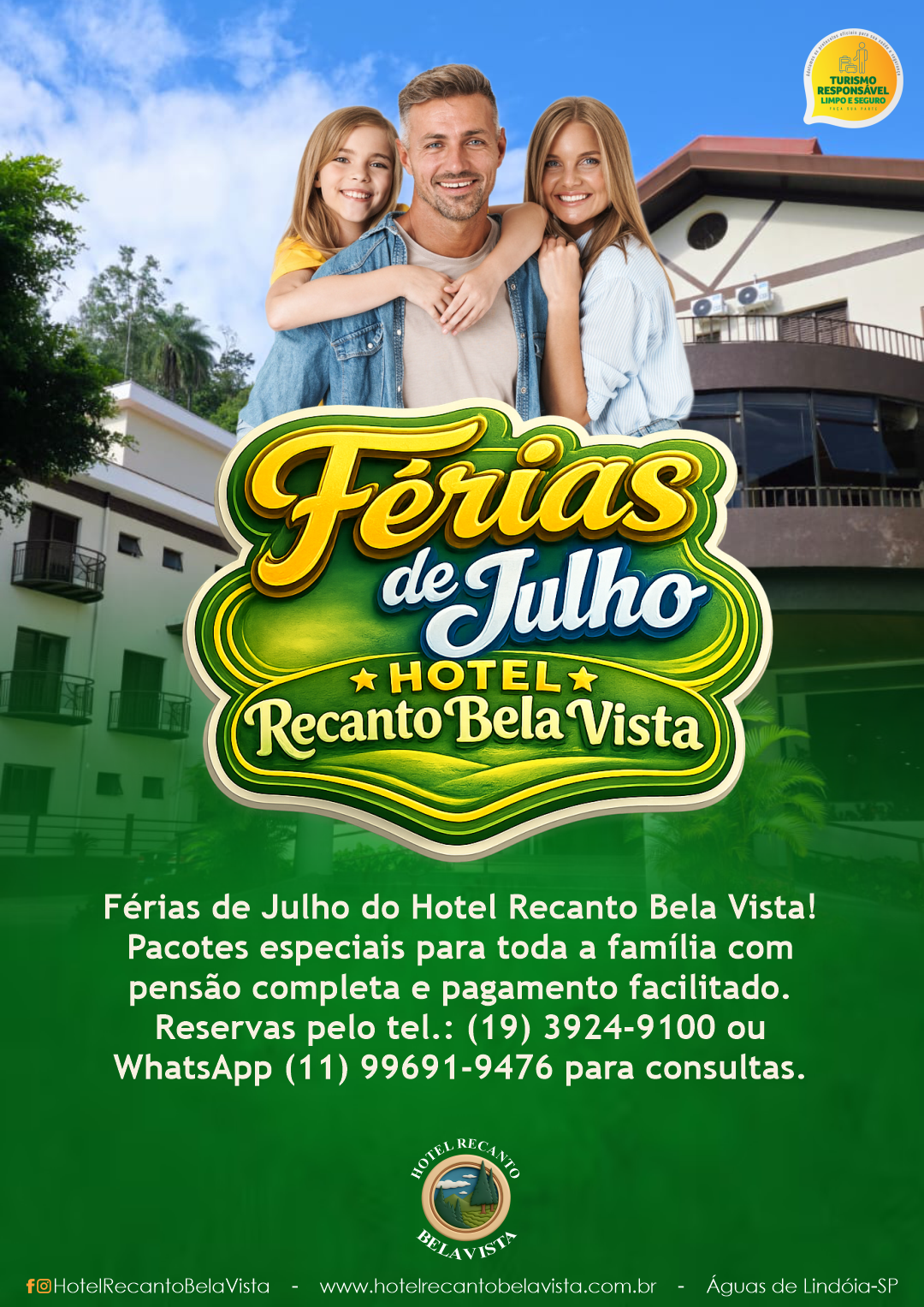 Férias de Julho 2026