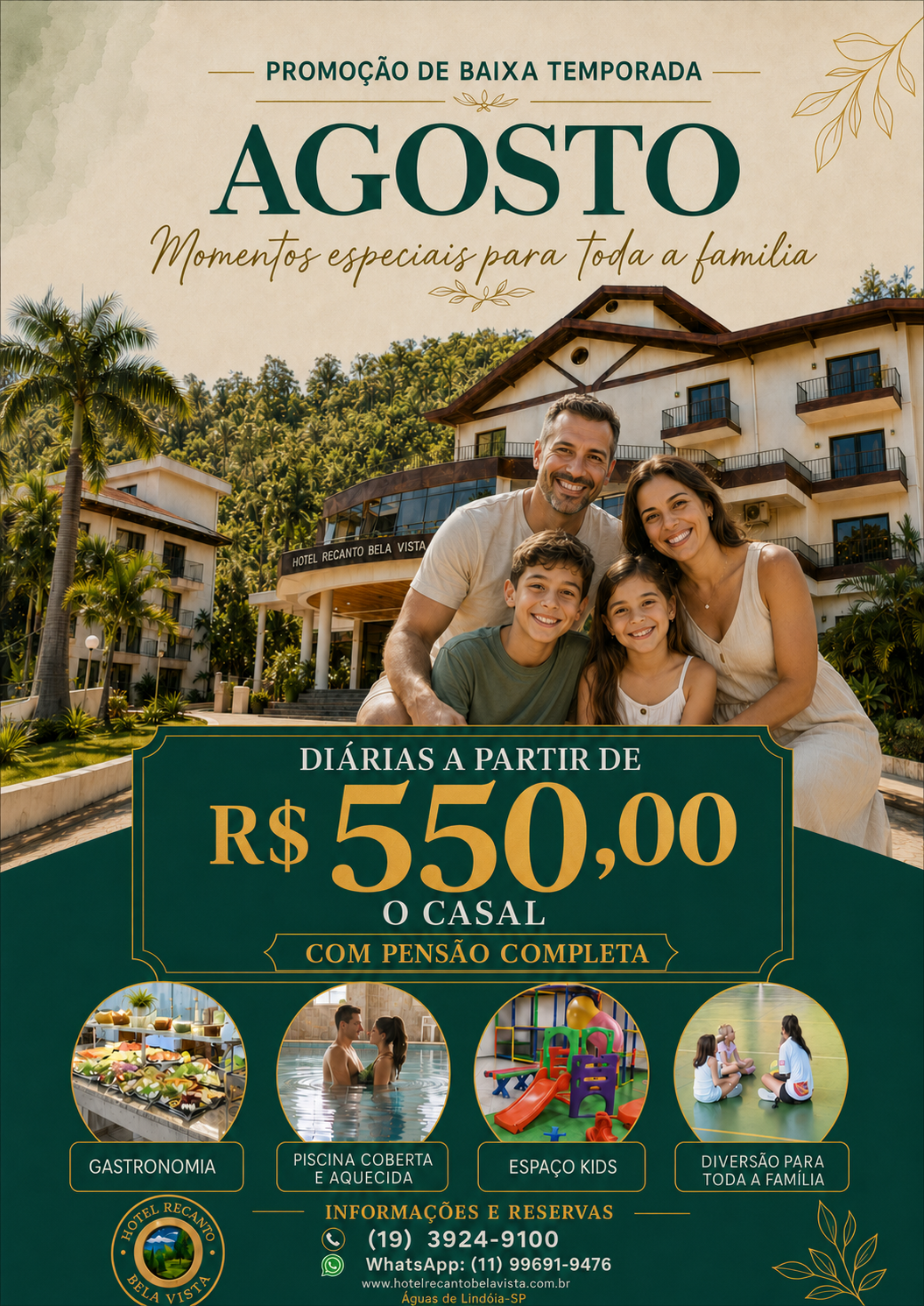 Promoções de Agosto